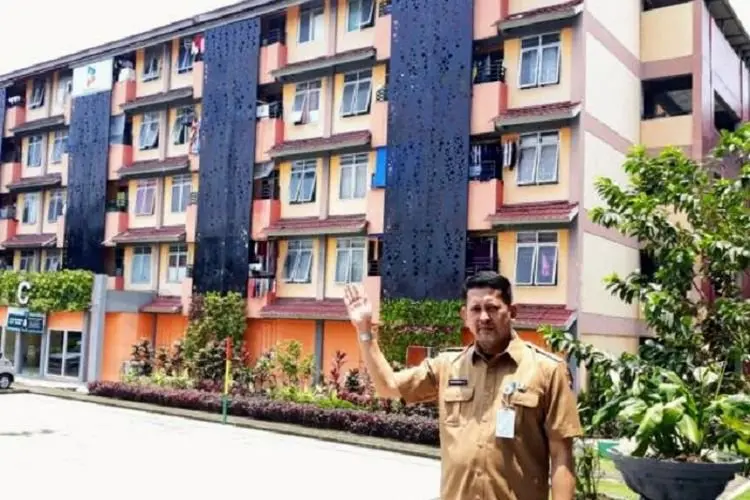 Tunjang RSUD Kota Bogor Jadi Rujukan Regional,  Bangunan Rusunawa SD dan Perpus Jadi Korban Perluasan