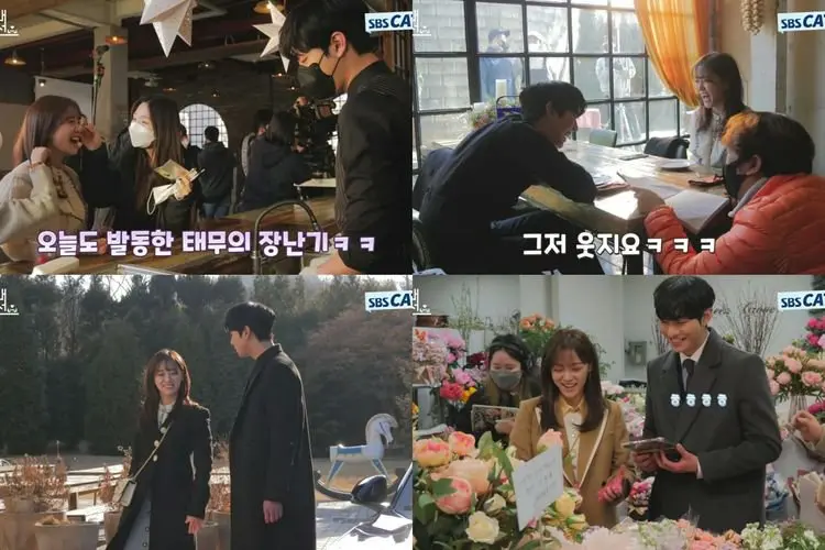Kim Sejeong dan Ahn Hyo Seop Penuhi Ide Lucu Saat Syuting Adegan Kencan di 'A Business Proposal'