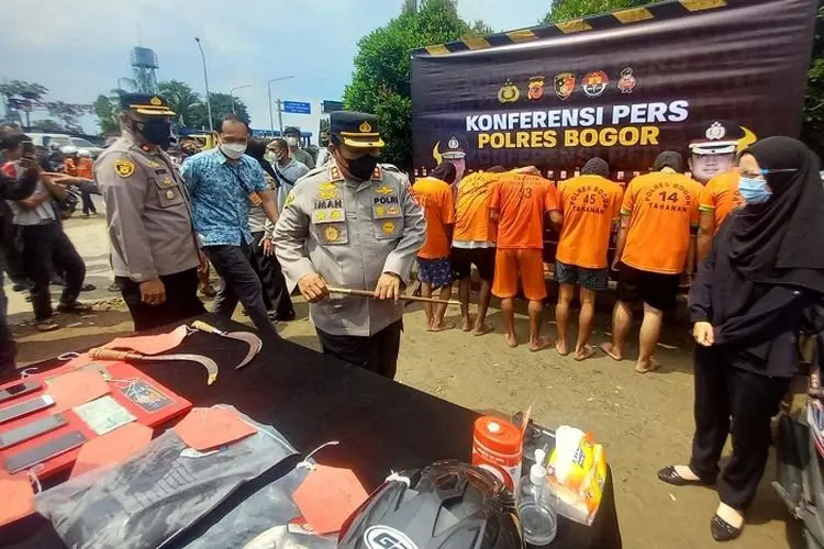 Dua Minggu Berlalu, Polres Bogor Ringkus Pelaku Perampasan di Sentul dan Cileungsi 