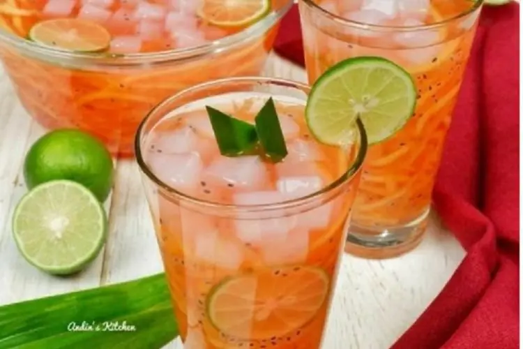 Resep Takjil Ramadhan Es Blewah Nipis Selasih, Segarnya Menggoda
