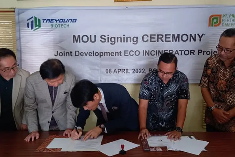 Gandeng Perusahaan Korsel, PT PPE Hadirkan Eco Incinerator untuk Olah Sampah Kabupaten Bogor