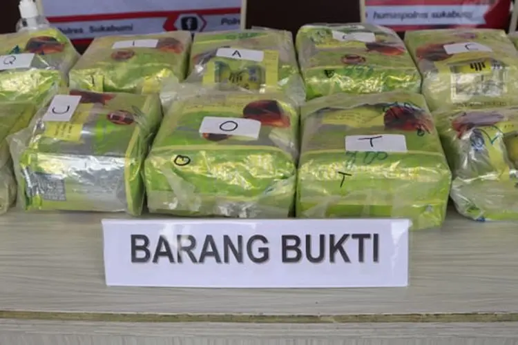 Polres Sukabumi Amankan 24 Kg Sabu Senilai Rp29 Miliar