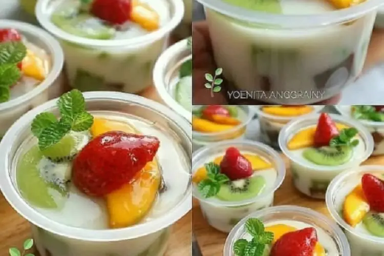 Resep Takjil Ramadhan Puding Mozaik Pandan Coklatâ£