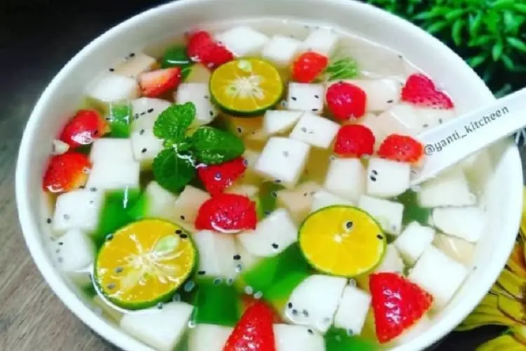 Resep Takjil Ramadhan Es Bengkuang Selasih, Mudah dan Cepat Saji