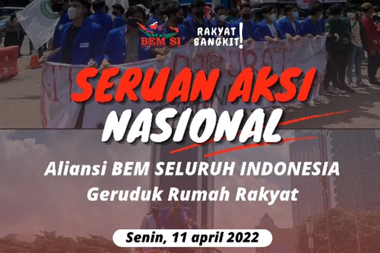 4 Tuntutan yang Diserukan dalam Aksi Demo Mahasiswa 11 April 2022