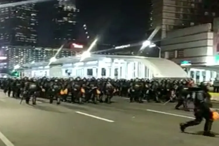 6000 Personil Gabungan Dikerahkan dalam Aksi Demo Mahasiswa 11 April 2022