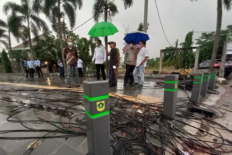 Dewan Sidak Proyek Cibinong City A Beautiful, Keluhkan Kualitas Pekerjaan