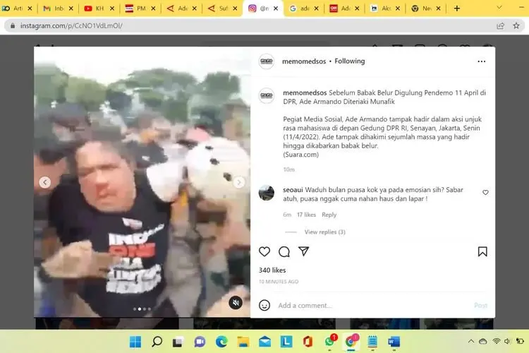 Polda Jabar Siap Bantu Buru Penganiaya Ade Armando