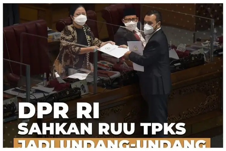 SAH! DPR RI Setuju RUU TPKS Jadi Undang-Undang