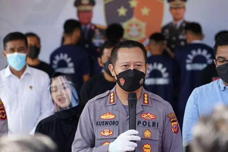 Polresta Bandung Ciduk Empat Pelaku Pencurian Motor Milik Jamaah Salat Tarawih