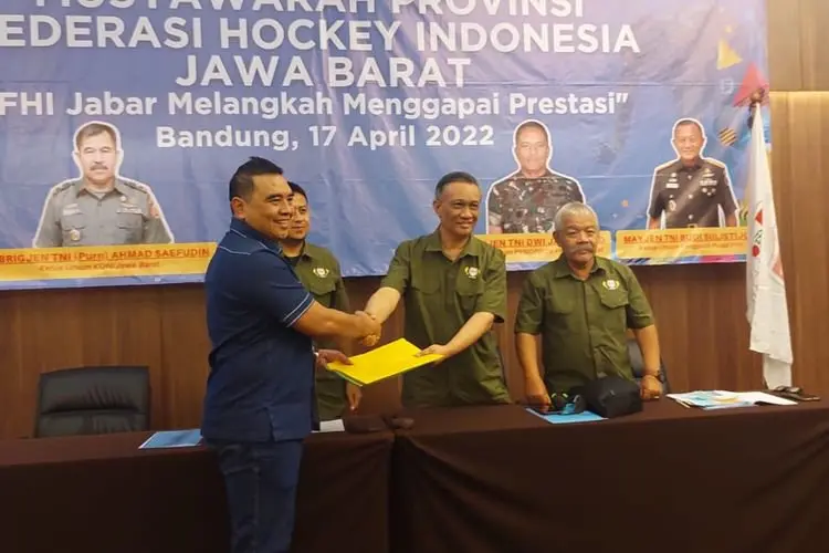 Terpilih Secara Aklamasi, Syahrir Siap Pertahankan Jabar Menjadi Juara Umum Hockey