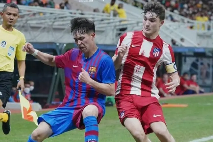Ikuti IYC 2021, Barcelona dan Atletico Madrid Merasa Bahagia Berada di Indonesia
