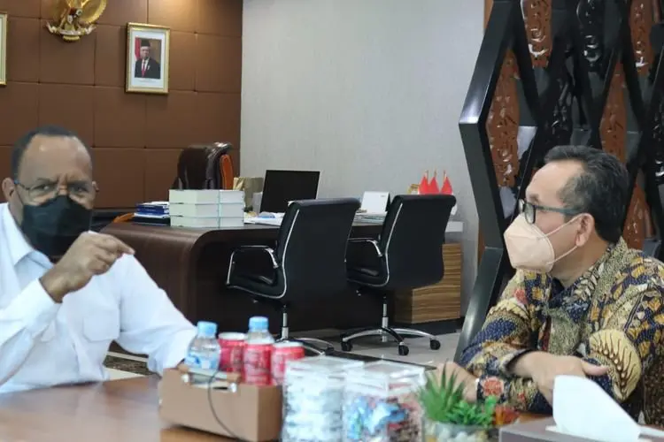 Datangi Kementrian PUPR, Imron Optimistis Programnya Berjalan 