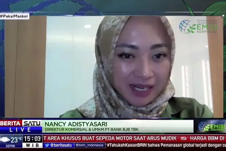 Cegah Perubahan Iklim, bank bjb Raih Dua Penghargaan Emisi Korporasi 2022