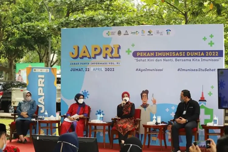 Dinas Kesehatan Jawa Barat Dorong Kota Maupun Kabupaten Genjot Imunisasi Campak dan Rubela