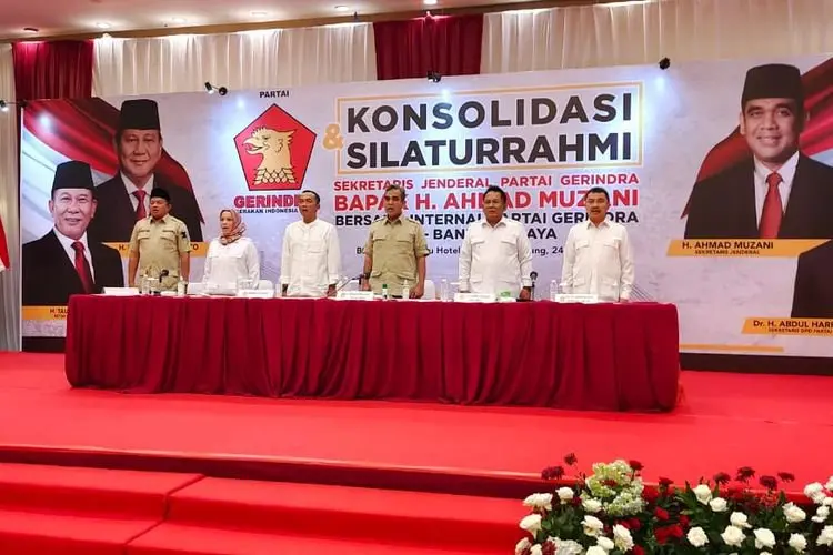 Dua Hari di Bandung, Sekjen Partai Gerindra Ingatkan Persatuan Bangsa  INI