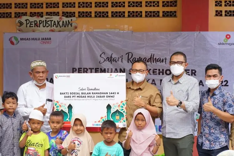 Safari Ramadhan di Pantura, MUJ ONWJ Bagikan 250 Bingkisan Lebaran