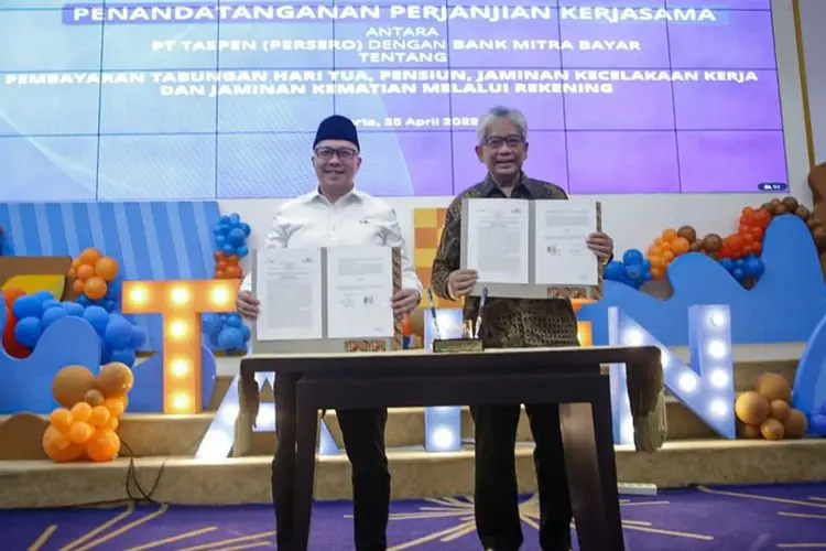 Kolaborasi dengan Taspen, bank bjb Kelola Jaminan Hari Tua, JKK, dan Jaminan Kematian