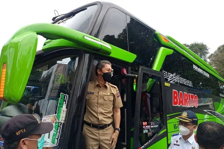 Kemenhub Berangkatkan 600 Pemudik dari Kota Bogor