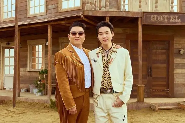 #ThatThatFeatSuga Dirilis Besok, PSY Ungkap Rencana Licik Agar MIN YOONGI BTS Mau Menari dan Tampil di MV