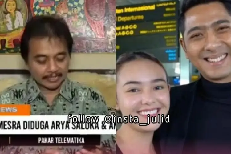 Roy Suryo Tanggapi Soal Video Mesra Arya Saloka dan Amanda Manopo: Kaya Teman Tapi Mesra