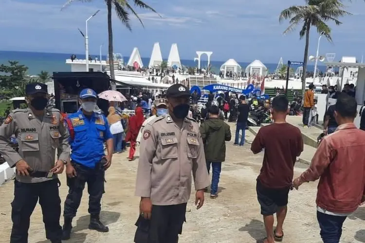 Libur Lebaran 2022, Ocean View Karangpotong Cianjur Dipadati Wisatawan