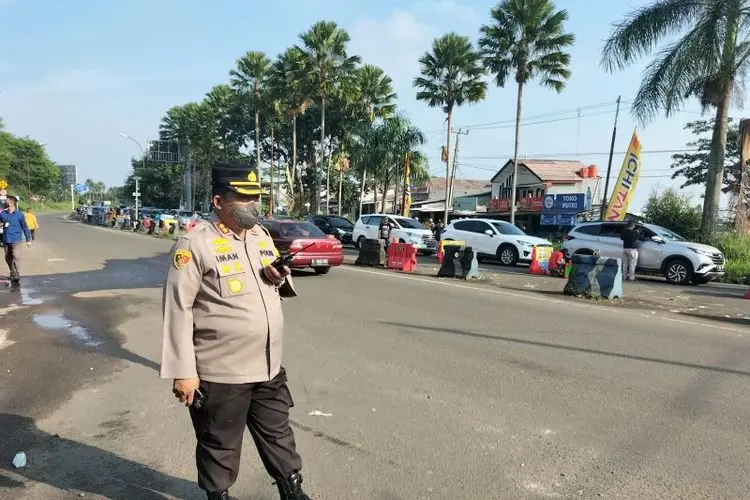 Akhir Pekan, Polres Bogor Prediksi Volume Kendaraan Meningkat di Kawasan Puncak