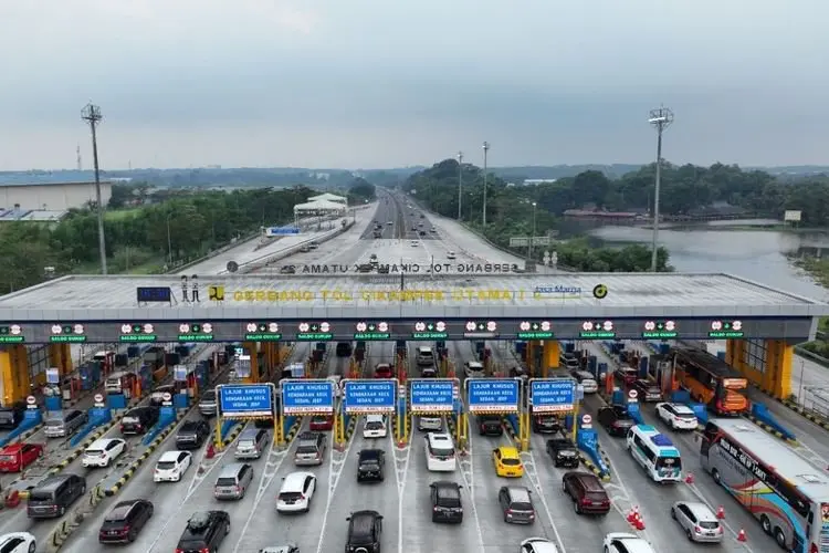 Puncak Arus Balik Dimulai, Rekayasa Lalin di Gerbang Tol Kalikangkung Diterapkan Hari Ini