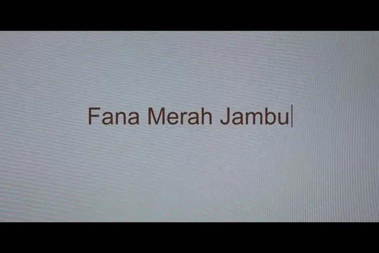 Lirik Laguâ Fana Merah Jambu â Fourtwnty