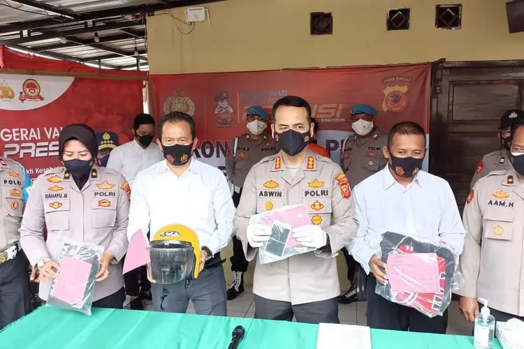 Sempat Viral, Polrestabes Bandung Ciduk Pelaku Begal Bersajam Yang Beraksi di Malam Takbiran