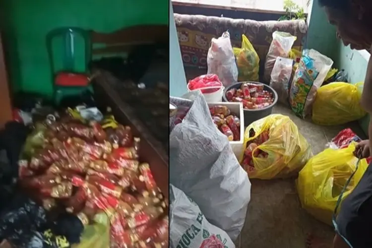 Didobrak Karena Nunggak Bayar Kosan, Pemilik Terkejut Liat Isi Kamar Penuh Botol Berisi Air Kencing