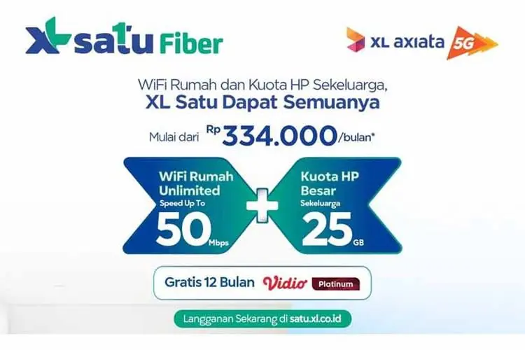 Berikan Layanan Prima, XL Home Jalin Kerja Sama dengan Vidio dan Tokopedia