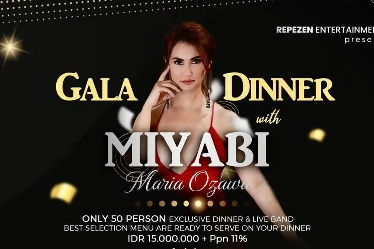 Miyabi Gelar Gala Dinner di Jakarta, Wagub DKI: Mari Kita Sikapi Secara Bijak