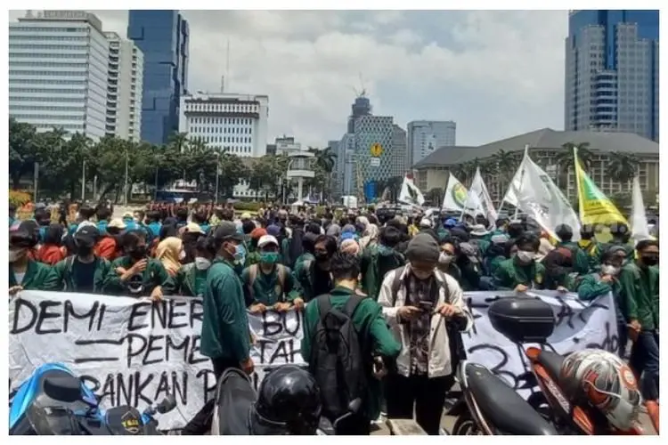 Buruh dan Mahasiswa Akan Demo di Patung Kuda dan Gedung DPR, Polisi Siapkan Rekayasa Lalin
