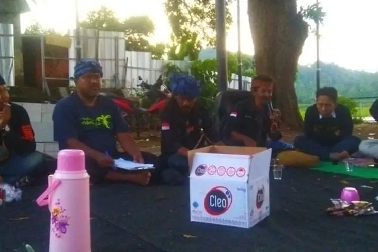 Begini Protes Unik Seniman dan Budayawan KBB Terkait Dibongkarnya Bale Pinton