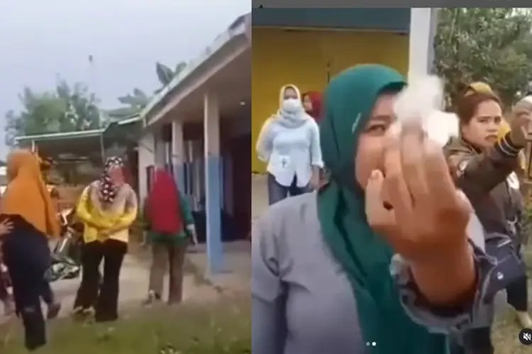 Viral Emak-emak di Bekasi Grebek Tempat Jual Eksimer Berkedok Toko Kosmetik