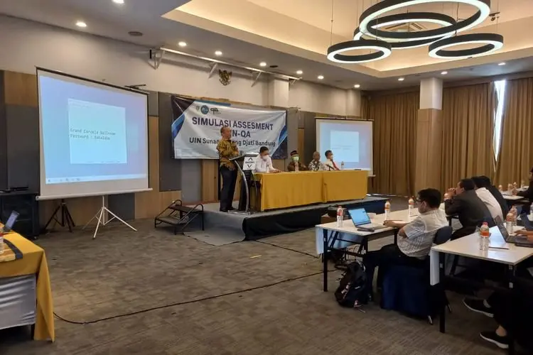 Simulasi Assesment AUN-QA, Rektor UIN SGD Bandung: Mari Sukseskan Bersama