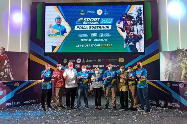 Resmi Digelar, 3.000 Lebih Atlet Esport Bersaing di Piala Gubernur Jabar 2022