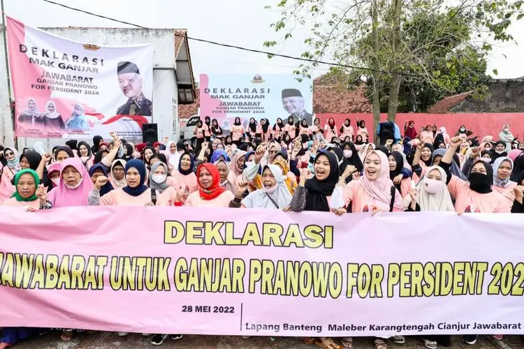 Perempuan di Jabar, Dukung Ganjar Pranowo Untuk Presiden 2024