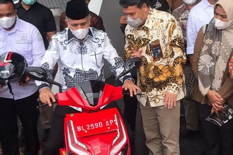 Motor Listrik dari Bogor jadi Kendaraan Ramah Lingkungan Pemprov Aceh