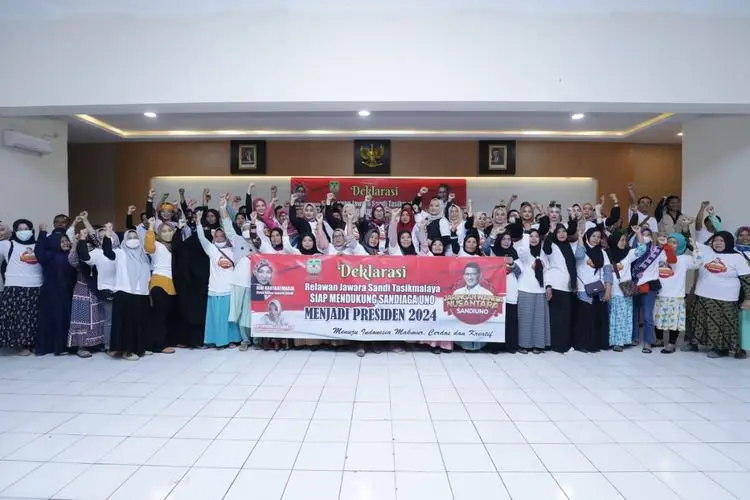 Relawan Sandiaga Uno Berikan Pelatihan Pembuatan Kopi Bagi Para UMKM di Tasikmalaya