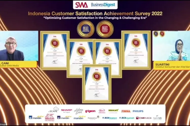 Beri Kepuasan Terbaik, bank bjb Raih Indonesia Consumer Financial Service Award 2022