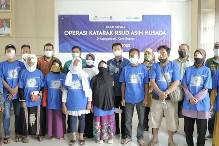 BCA Fasilitasi Operasi Katarak 241 Orang di RSUD Asih Husada Kota Banjar