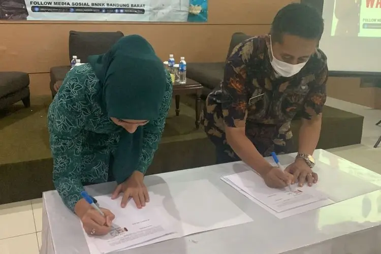 Jalin Kerjasama dengan BNNK, TP-PKK KBB Berharap Bisa Tingkatkan Program Ketahanan Keluarga