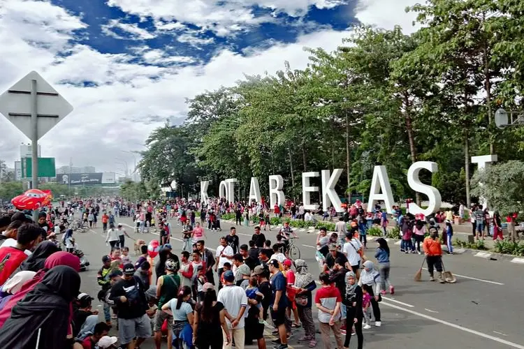 Akhir Pekan, CFD Kota Bekasi Digelar di Satu Lokasi Ini
