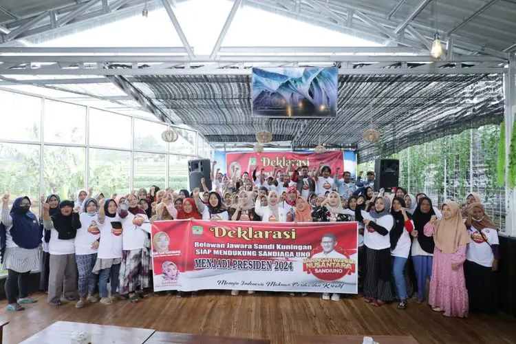 Gelar Pelatihan UMKM, Sandiaga Uno Didukung Masyarakat Kuningan