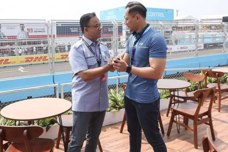  Isu Capres-Cawapres Menguat, Seiring Kedatangan AHY di Ajang Formula E