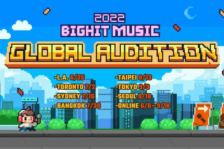 Mencari Calon Idol Baru, Big Hit Music Umumkan Tanggal dan Kota untuk Audisi Global 2022