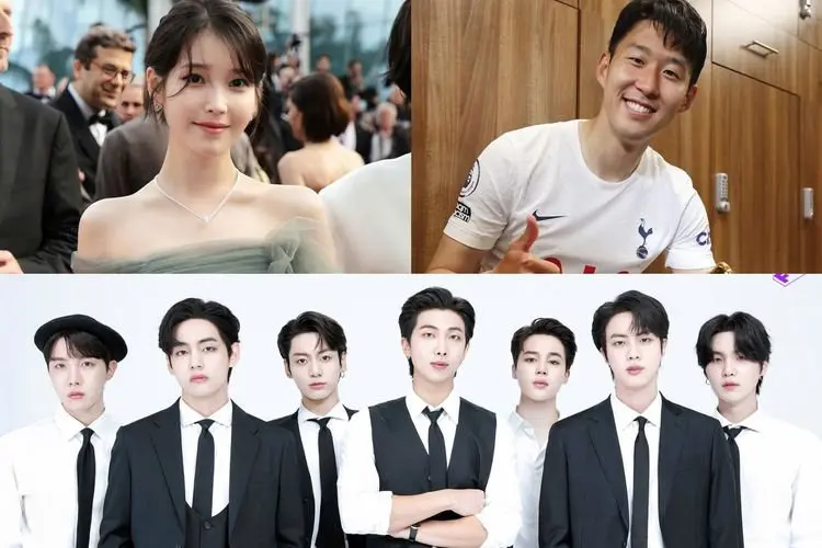 Dipuncaki IU, Son Heung Min dan BTS, Ini 30 Peringkat Reputasi Model Iklan Bulan Juni
