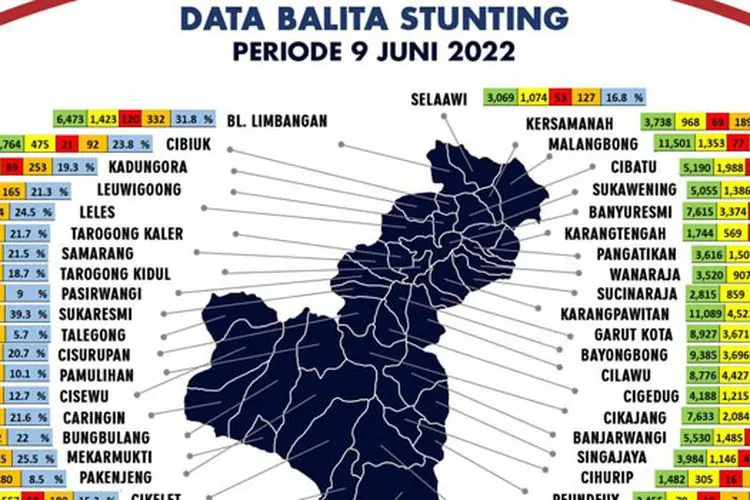 Kasus Balita Sunting di Garut Terbanyak Ada di Sukaresmi